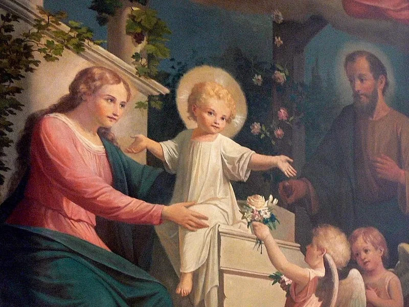 1863-Andreas Strickner - Sacra Famiglia